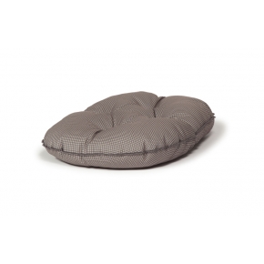 Medium++ Dogstooth Cushion Dog Bed - Danish Design Vintage Dogstooth 30" - 76cm